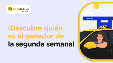 Segundo ganador del bono semanal de TaxiAmigo anunciado​
