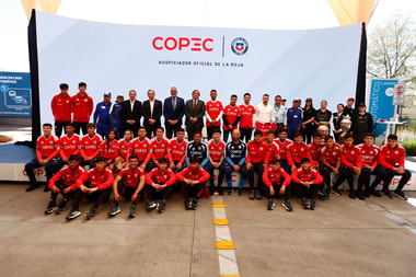 Copec se convierte en nuevo auspiciador oficial  	de las Selecciones Nacionales de Fútbol de Chile