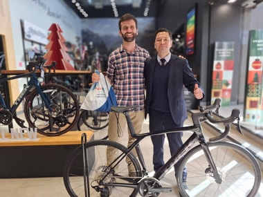 Ganador Del Concurso Gana Una Bicicleta Con El Taller Ciclistas Copec
