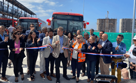 Cover Imagen Noticia: Copec inaugura en Antofagasta el primer centro de carga para buses eléctricos