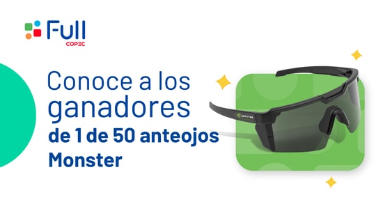Cover Imagen Noticia: Conoce a los primeros 50 ganadores de anteojos Monster con Full