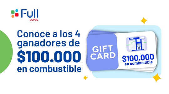 Cover Imagen Noticia: Conoce a los 4 ganadores de gift cards por cumplir su desafío de octanaje Full