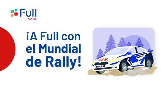 Cover Imagen Noticia: ¡A Full con el Mundial de Rally! Participa por 1 año de combustible gratis  
