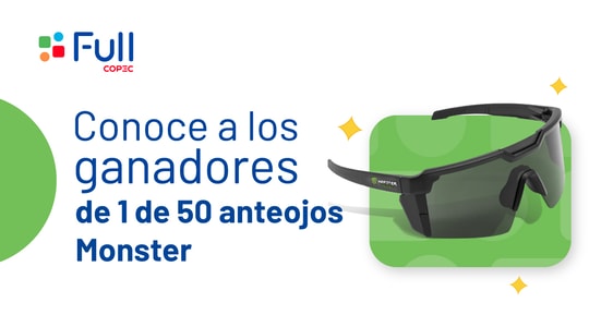 Cover Imagen Noticia: Conoce a los últimos 50 ganadores de anteojos Monster con Full