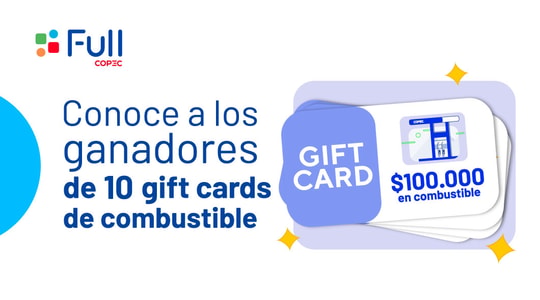 Cover Imagen Noticia: Conoce a los ganadores de $100.000 en combustible por cargar 3 veces
