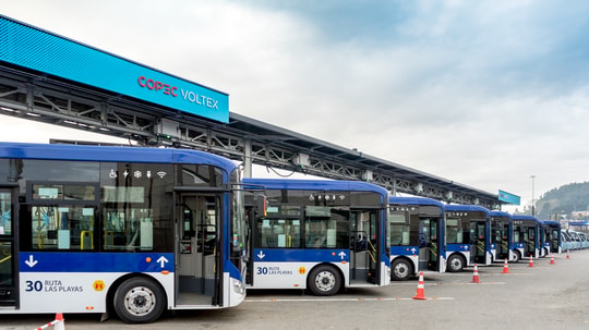 Cover Imagen Noticia: Copec inaugura electroterminal de transporte público en Biobío