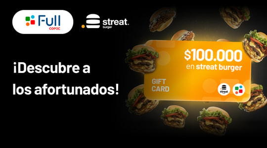 Cover Imagen Noticia:  Conoce a los ganadores del concurso "TRIVIA STREAT BURGER Y FULL COPEC"