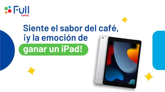 Cover Imagen Noticia: Gana un iPad con tu Café