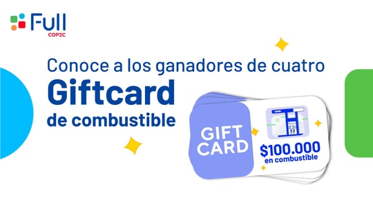 Cover Imagen Noticia: ¡Conoce a los ganadores de Giftcards en combustible!