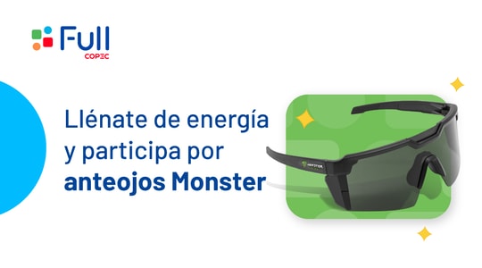 Cover Imagen Noticia: ¡Conoce nuestro concurso con Monster y participa por unos anteojos de sol!