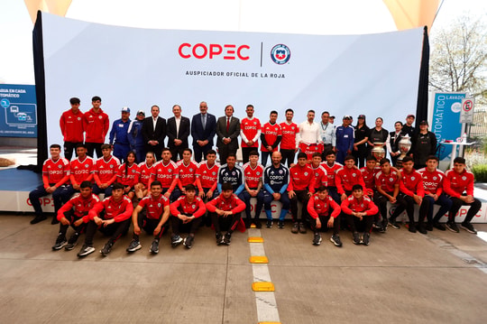 Imagen Noticia: Copec se convierte en nuevo auspiciador oficial  	de las Selecciones Nacionales de Fútbol de Chile