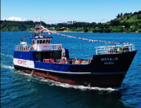 Imagen Noticia: Copec inaugura nuevo barco para suministrar combustible a la industria salmonera