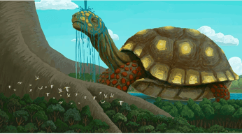 Portada Cuento El árbol de agua y los ríos de la tierra de Jairo Buitrago