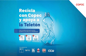 Imagen: Copec y CCU te invitan a reciclar y aportar a la Teletón 2026  