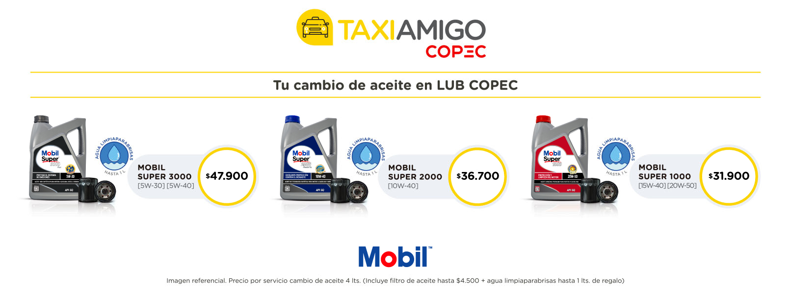 Foto descuentos de lubricantes Mobil con filtro Desktop