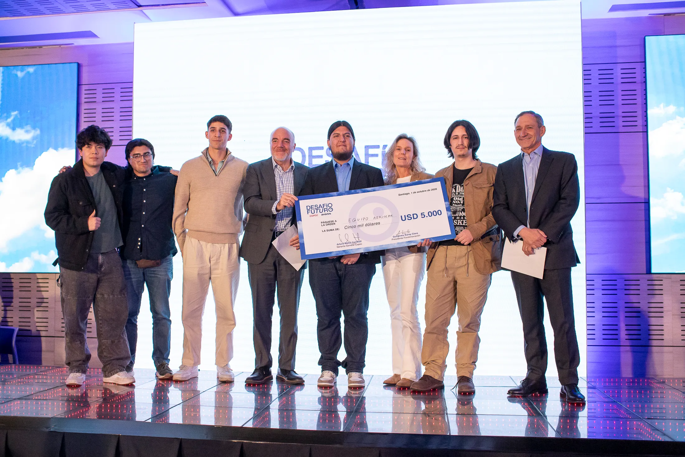 Más de 500 postulaciones de todo Chile: tres proyectos de estudiantes universitarios ganan el Pitch Day de Desafío Futuro Copec Avonni