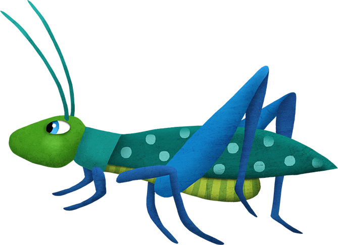 Saltamontes decorativo