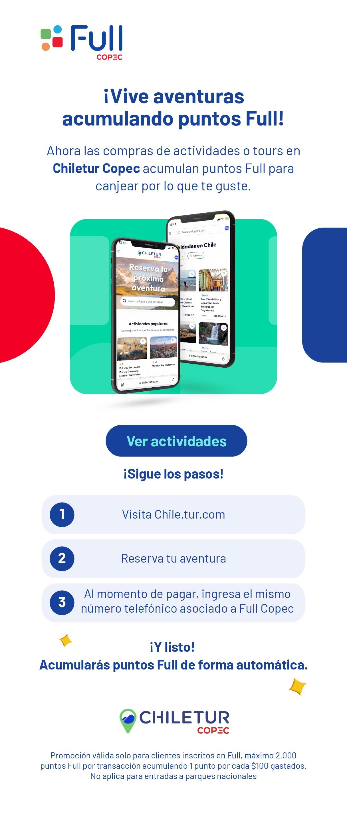 Vive la aventura acumulando puntos full