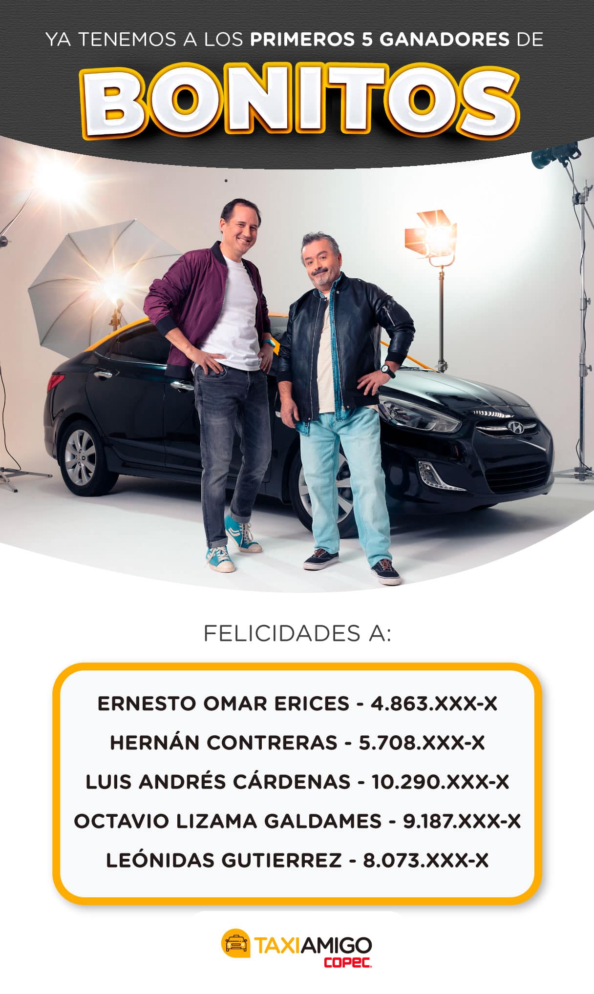 Ganadores Bonitos