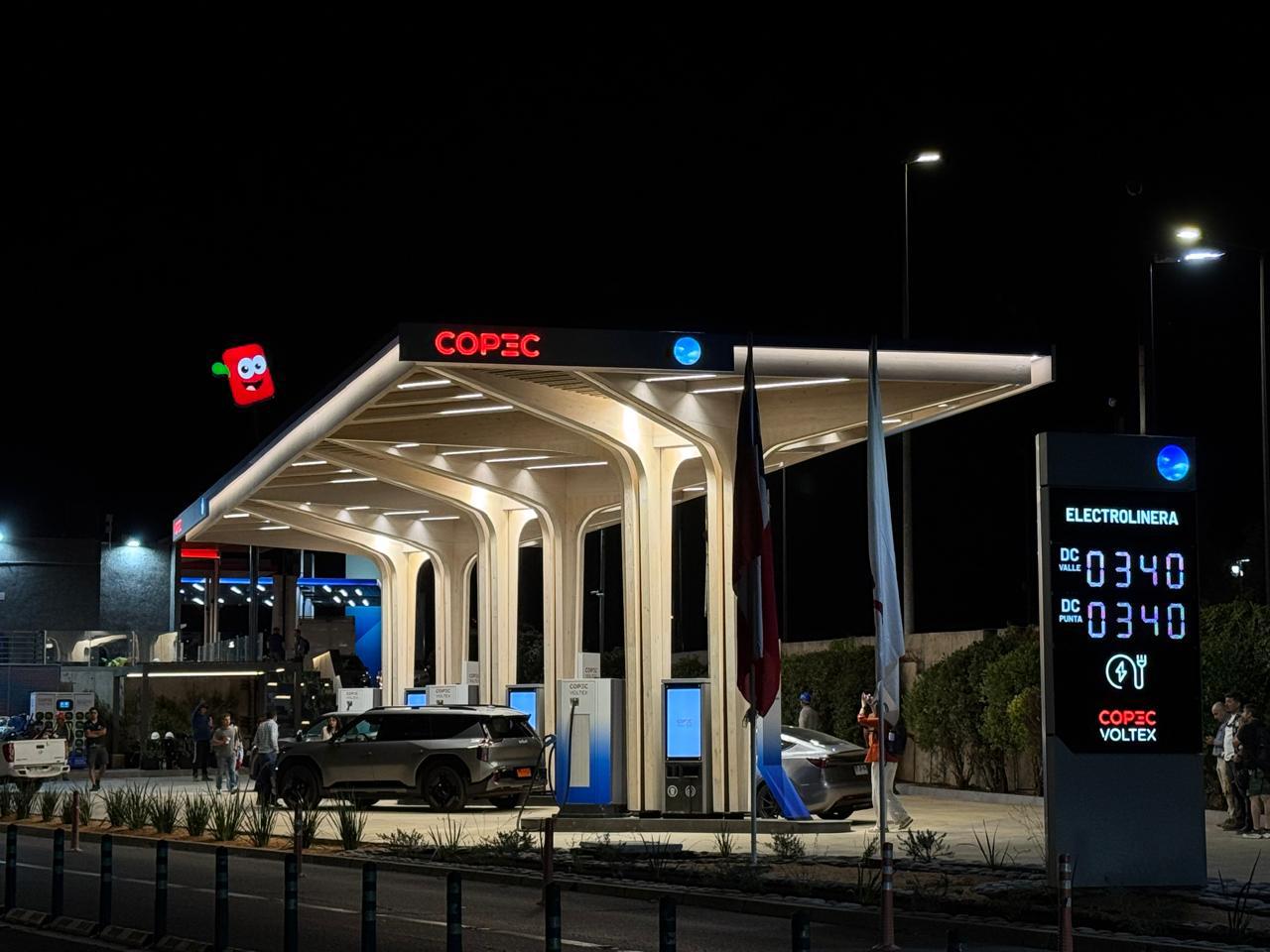 Primera Estación 100% Eléctrica de Chile