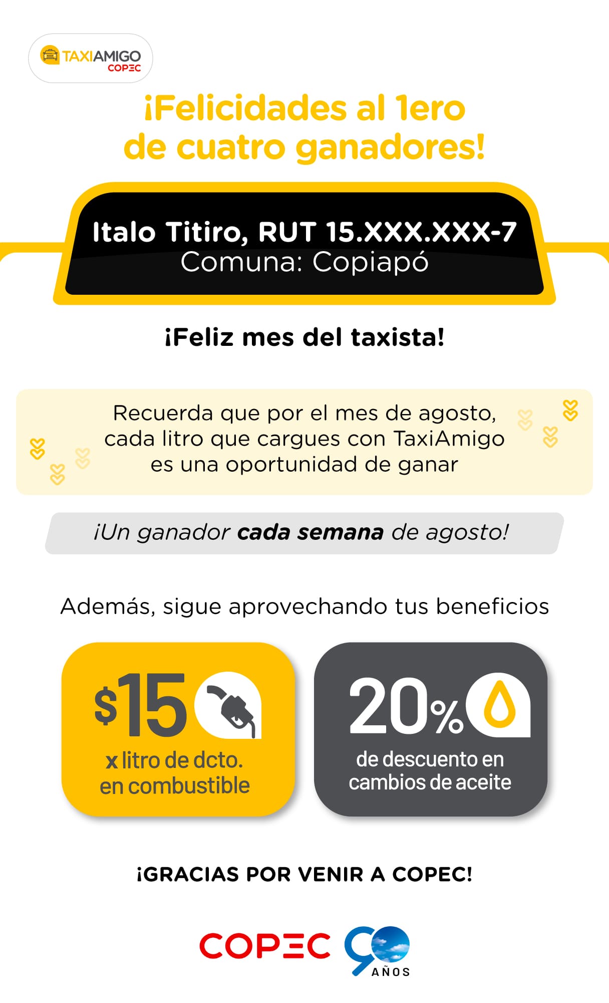 ganadores