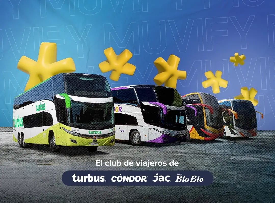 Descuento en pasajes de Bus con Muvify
