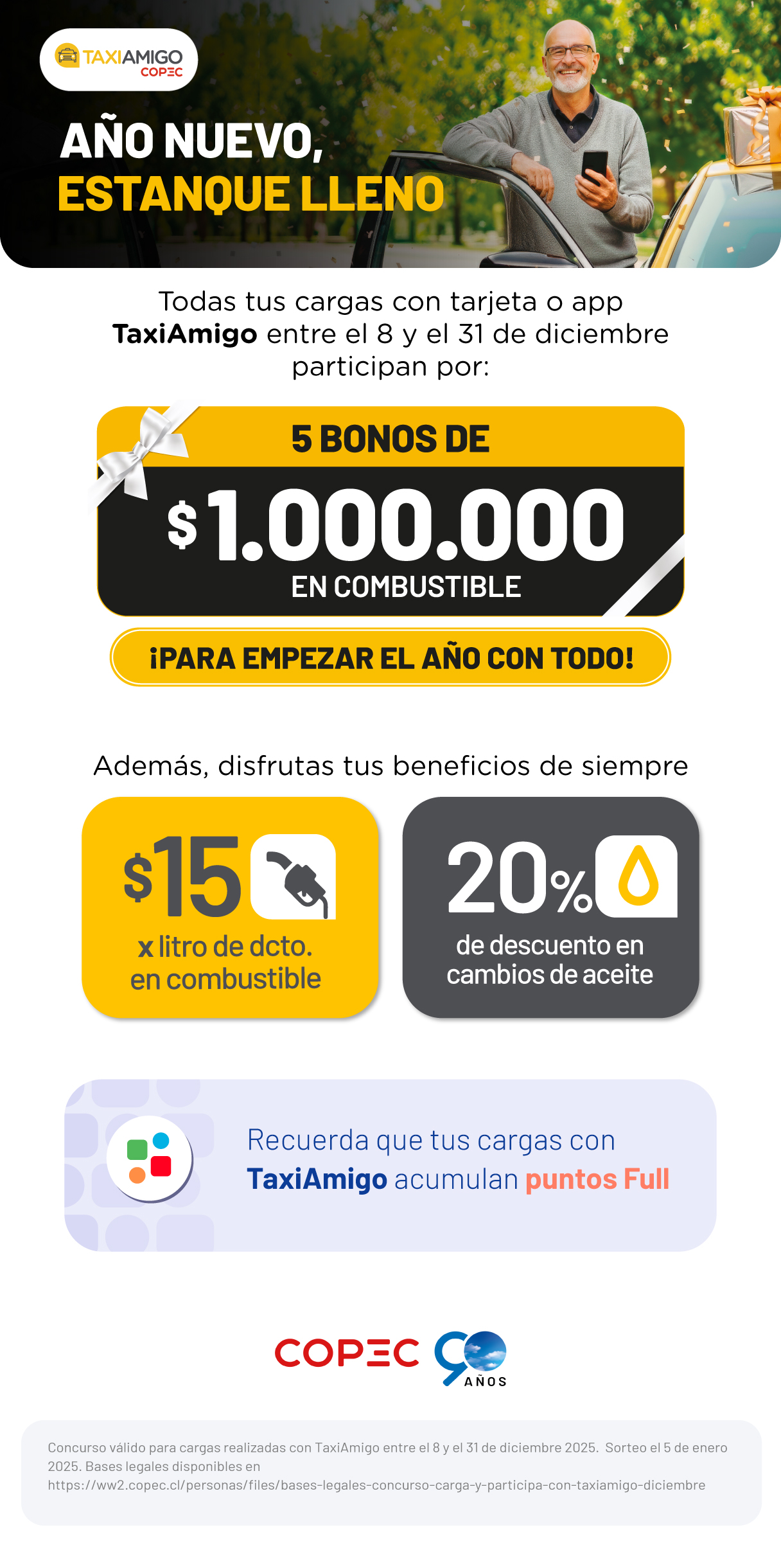 Taxiamigo Noticia noticia año nuevo TaxiAmigo