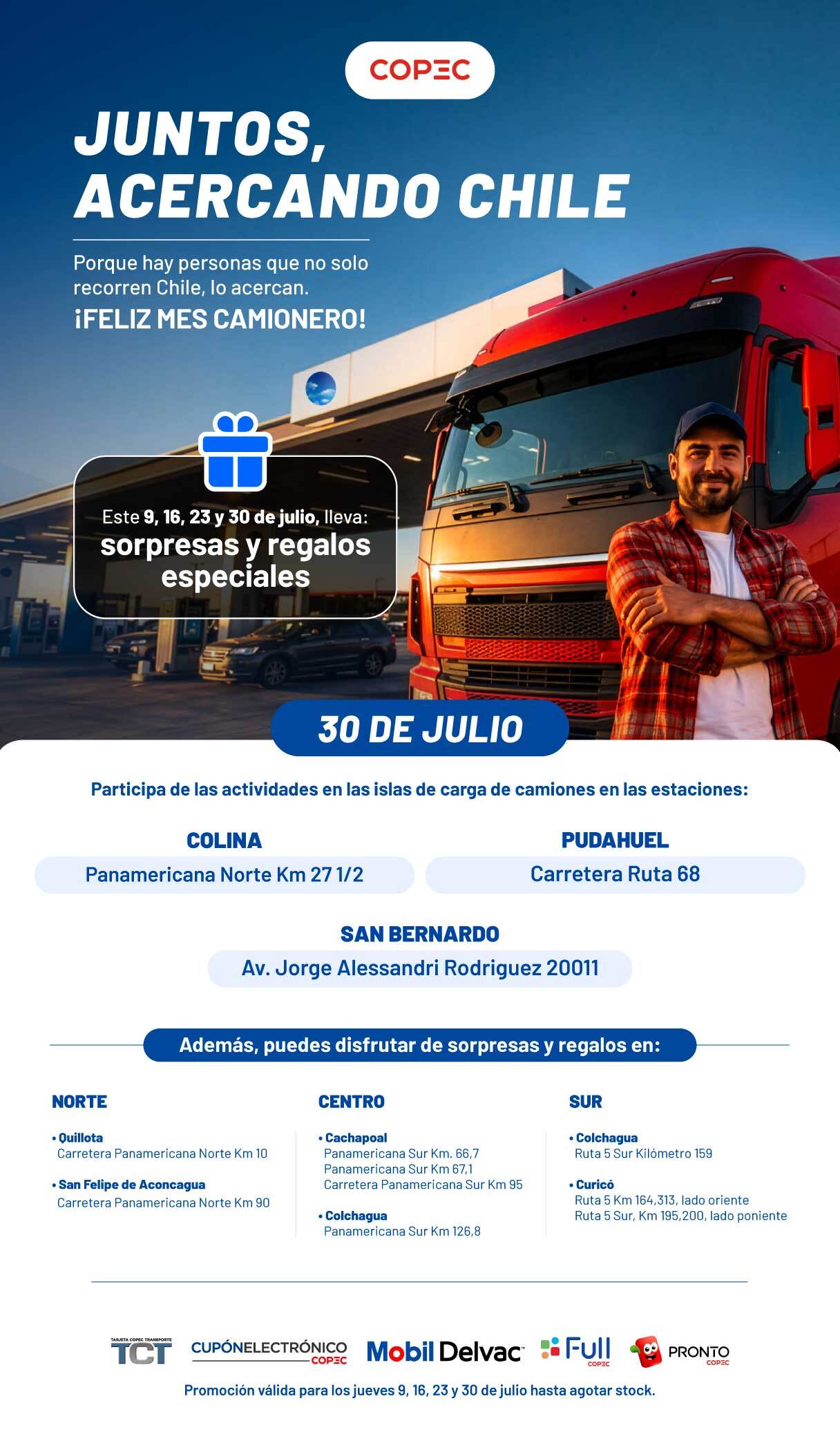 Actividades camioneros